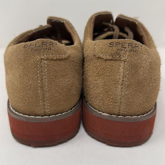 Sperry Topsider Tevin Boys shoes, size 5.5, the color is “dirty buck” - Picture 3 of 13